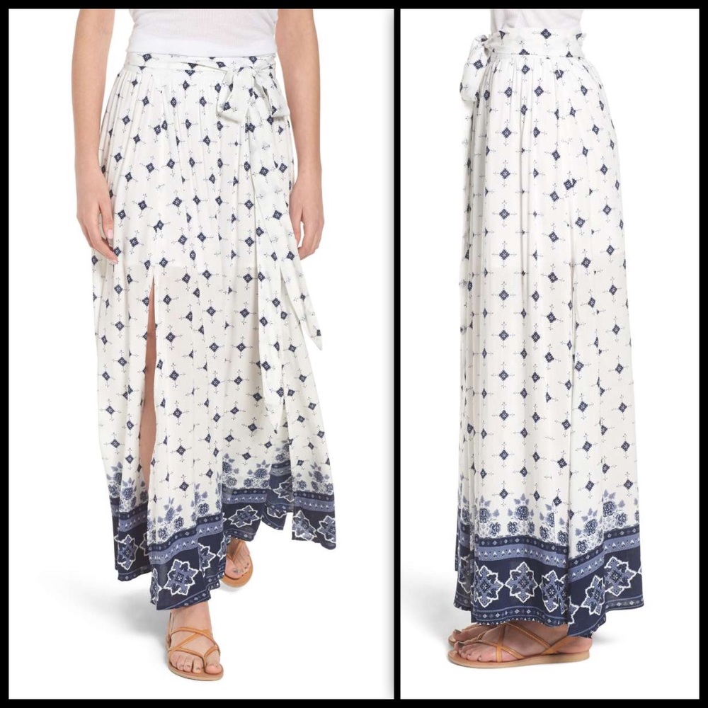 SOMEDAYS LOVIN 🏝 Morning Tide Maxi Skirt NWT - Picture 3 of 3